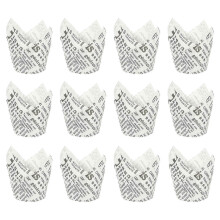 50 Pcs Baking Parchment Muffin Parchment Disposable Muffin Cup Cupcake Baking Cup Paper Baking Cups Z