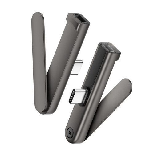 Portable 90Degree Angled USB C To 8Pin Charging Dock-2pcs