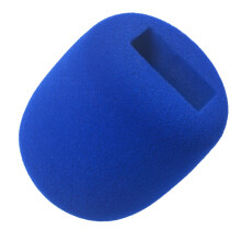 Flocking Sponges Filters Foam Cap for Go II Microphones-Blue