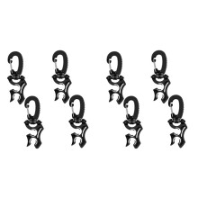 8 PZ Scuba Diving Doppio Tubo Clip Di Supporto Scuba Diving Doppio BCD Tubo Clip Di Immersioni E Attrezzature per Lo Snorkeling Accessori