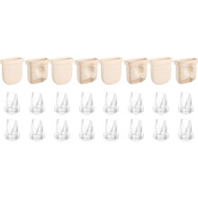 24PCS Duckbill Valves Silicone Diaphragms for E10/E20/S1/S1 Pro Replacement Parts, Wearable Breast Pump Accessories