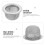 30Pcs Double Screen Filter Cocktail Smoker Screen  Mesh Bowl Screen Filter for Bourbon Whiskey Smoker 3