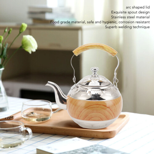 Thickened Silver Kettle 1L