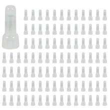 400Pcs Nylon Closed End Cap Isolierte Steckverbinder Wire Crimp Terminal 16-14 AWG