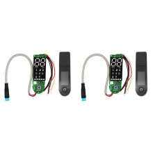 2X Compatible with M365 Pro Pro2 Scooter Dashboard+ Panel Circuit Board Scooter Meter for Electric Scooter