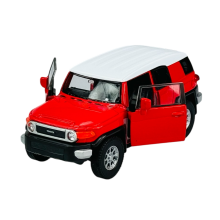 WELLY TOYOTA FJ CRUISER RED 1:34 NEW METAL MODEL
