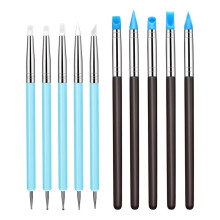 10 St Rubber Verktyg för Skulptering Av Lera, Silikon Sculpting och Polymer Clay Tools, Modellering Punkteringsverktyg