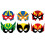 12 Superhero Kids Party Masks 1