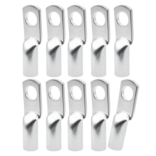 10Pcs Coppers Cable Lugs With Tins Plating For Electrical-4