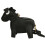 Cartoon Horse Pattern Crossbody Bag Practical PU Shoulder-Black 1