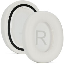 For TOZO HT2 Headphone Earpad Replacement Protective Cushion Covers for Enhanced Comfort and Durability White