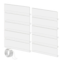 Practical Acrylic Shelf Supports Shelf Shielding 10Pcs for