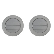 2X Air Vent AC Roof Register Assy Air Outlet Cover Air Outlet Grille 63610-26080-B0 for Hiace Quantum Commuter