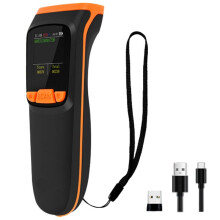 Wireless 2D Inventory Scanner QR Barcode Data Collector Portable Warehouse Inventory Reader with Display