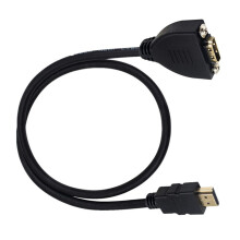 Premium-HDTV-Port-Verlängerungskabel 0,5 m für schnelles Gaming