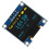 4X Módulo de Tela OLED de 0,96 Polegadas I2C IIC 128x64 SSD-1306 Tela LCD 3,3V-5V Azul Amarelo para ESP32 ESP8266 5