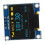 4X Módulo de Tela OLED de 0,96 Polegadas I2C IIC 128x64 SSD-1306 Tela LCD 3,3V-5V Azul Amarelo para ESP32 ESP8266 6