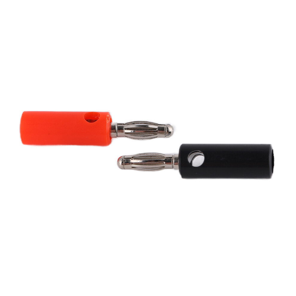 U56 4Mm Banana Plug Set 10Pcs Diy Red