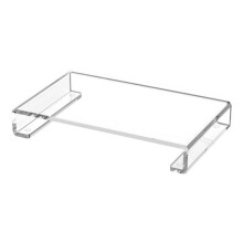 Acrylic Bathroom Counter Tray: Water-Resistant Kitchen and Bathroom Tray Countertop Decor Candle Tray Decor 1 Pack