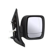 Renault Trafic III 2014- Espejo exterior eléctrico calefactable, negro, derecho