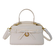Mode PU lederen schoudertas met verstelbare riem Casual-Wit