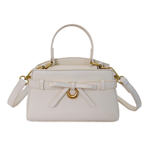 Mode PU lederen schoudertas met verstelbare riem Casual-Wit
