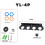 2X Multi Microphone Holder for Mic Stand Storage Organizer for Handheld Dynamic Wired and Wireless Mics Wall Mount 5