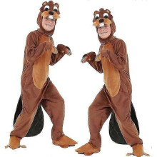 (M, Adult) Otter play stage costume Halloween costume parent-child game costume show performance costume