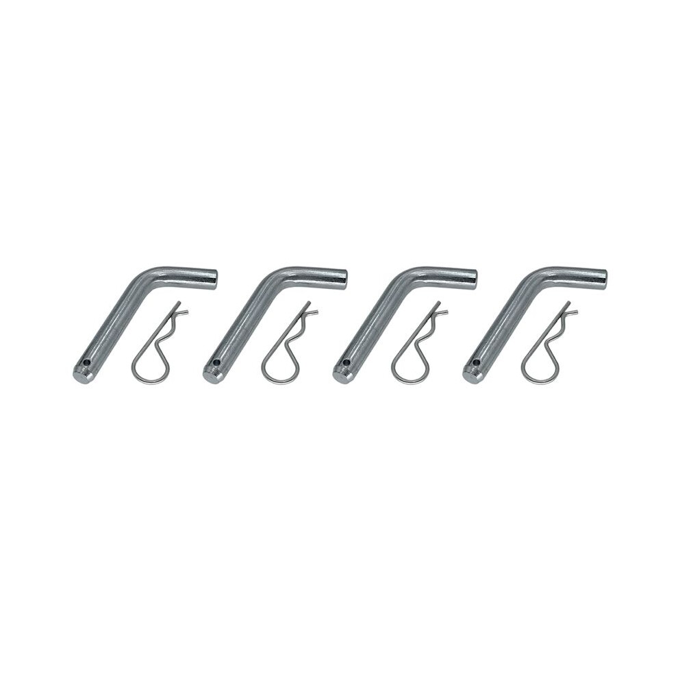 4X Trailer Hitch Pin And Clip 5/8-Inch Diameter Heavy Duty Trailer Hitch For 2 Inch Diameter Receiver Hitch Mount 4714022517830