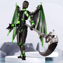 T13 Action Figure Titan 13 Action Figure Robot Action Figure3d Printed Action