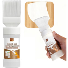 (White) Versatile White Paint for Touching Up Furniture, Cabinets, Wood, Metal, No Sanding Required, Quick-Drying, Water-Based Formula for All Surface