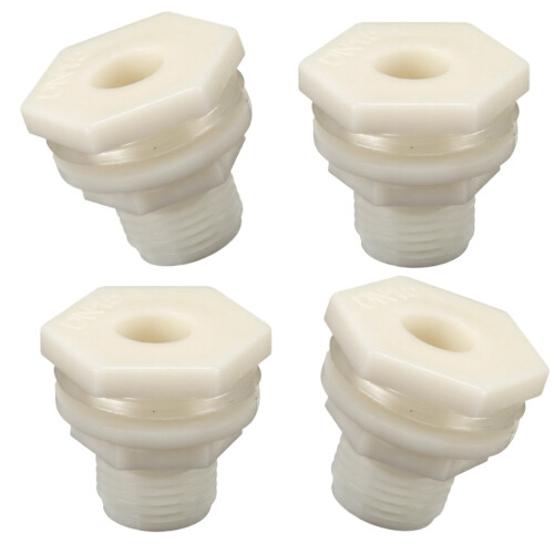 High Quality ABS Threaded Water Tank Adapter-0.5in extra thread