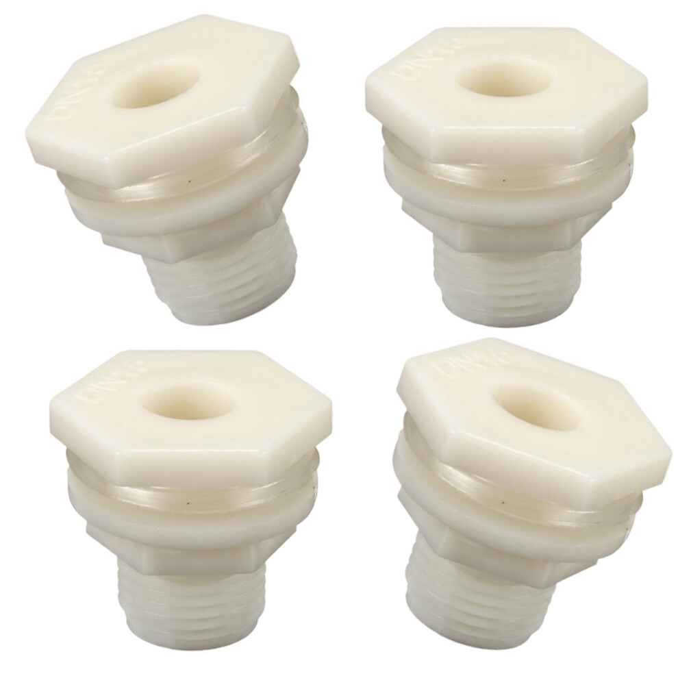 High Quality Abs Threaded Water Tank Adapter-0.5In Extra Thread 7751001529429