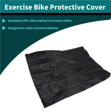 Exercise Stationary Bike Cover,Upright Indoor Cycling Protect, Dustproof/Waterproof Sun-Proof Bike Cover
