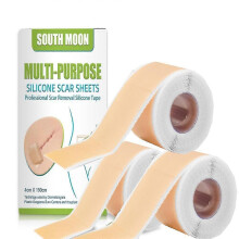 3pcs 4cm X 150cm Invisible Silicone Scar Tape Painless Scar Repair Tape Scar Removal Strips for Surgical Wound Care Burns Skin Care