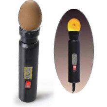 High intensity LED egg tester for monitoring chicken cutter egg incubator