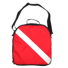 Borsa di Erogazione Protettiva Portatile Durevole nel Nylon con Bandiera Subacquea con Manico per Cerniera