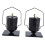 Solar Hanging Display Motor Rotating Small Motor Solar  Wind Spinner Motor Multi-Purposes Rotatable Hook 2Pcs 2