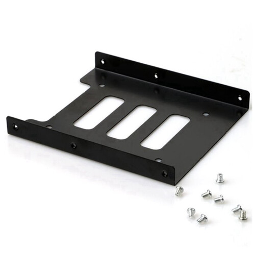 6X Hard Disk Bracket 2.5 to 3.5 Hard Disk Cage Hard Disk Bracket Multi-Function Solid State Drive SSD Bracket 1