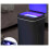 Automatic Induction Trash Can Electric Trash Can Waterproof Wastebasket for Household Garbage 2