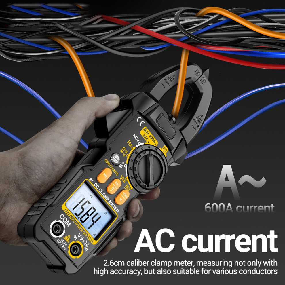6000 Counts Clamp Meter High Accuracy