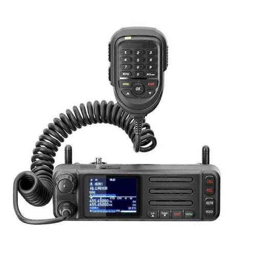 8899 Radio mobile UHF 400-470 MHz con Android, WiFi, Bluetooth e microfono per POC globale