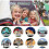 Kids Binoculars, High Resolution 8x21 Shockproof Compact Kids Binoculars 2