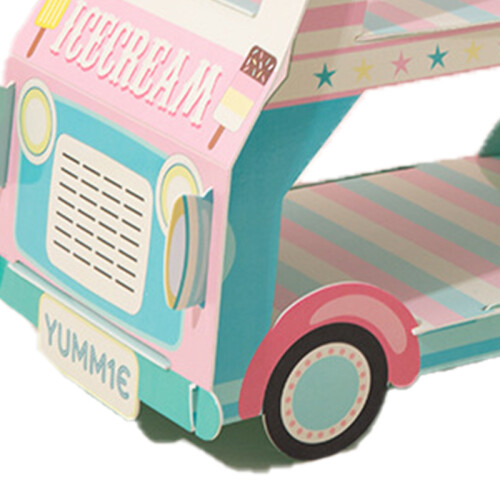 Novelty Paper Car Cake Display Stand