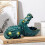 Unique and  Crocodile Card and Key Storage Box for Home Decor Silver 5