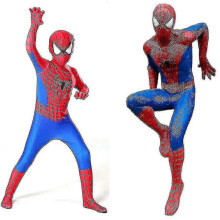 (3-4 Year) Kids 3-12 Years Spider-man Cosplay Costume Party Jumpsuit