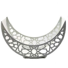 Ramadan Iron Moon Fruit Plate Tray