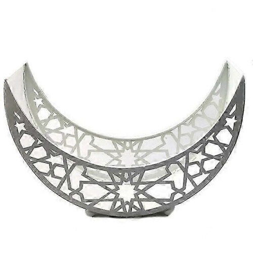 Ramadan Iron Moon Fruit Plate Tray