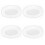 Restaurant Quality Trays, Plastic for Chips And Desserts, Easy Maintenance 4