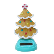 (B) Christmas Solar Dancing Toy-Solar Powered Swinging Tree Ornamen Holiday